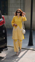Devika Printed cotton rayon Co-ord Set
