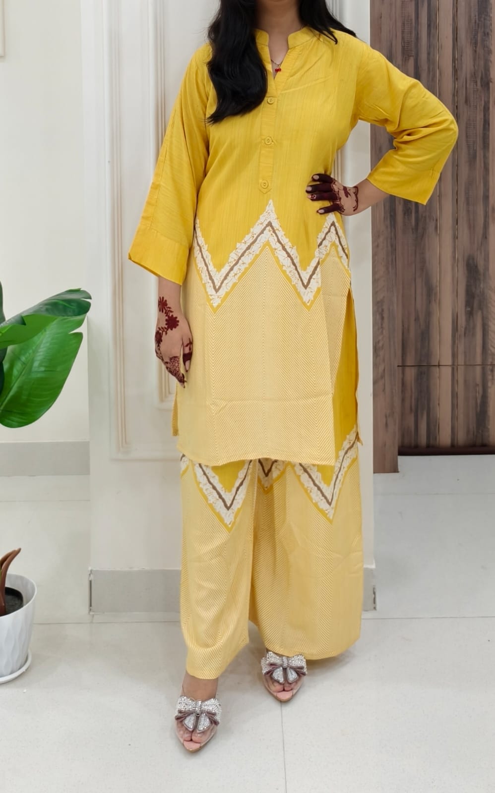 Devika Printed cotton rayon Co-ord Set