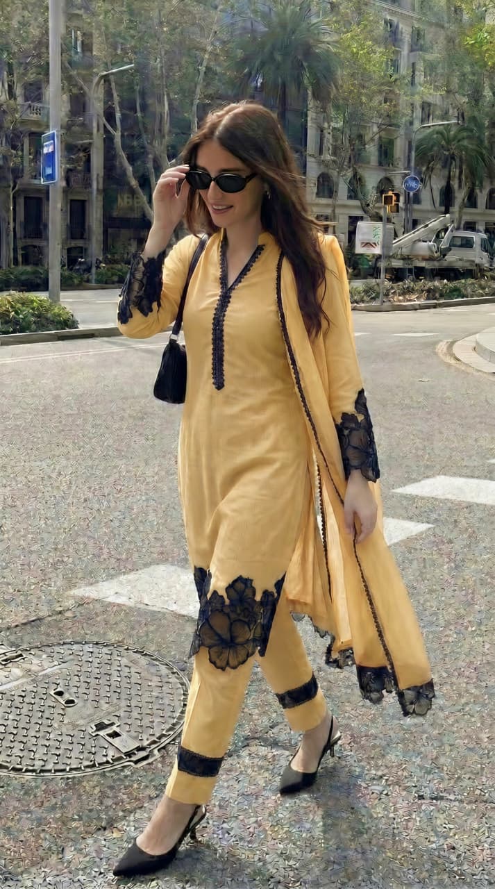 Ananya Crush Mul suit