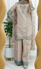 Noor Designer Pakistani Stitched Suit (color set 2)