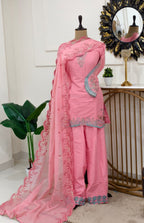 Noor Designer Pakistani Stitched Suit (color set 1)