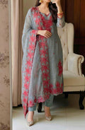 Varsha Beautiful Embroidery Organza suit