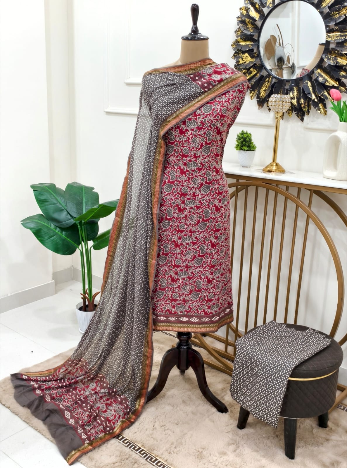 Samaira Beautiful Japuri Cotton Suit