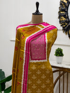 Indu Gajji Silk Suit