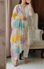 Tabeer Designer Opada Handwork Suit Set -1