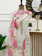 Tabeer Designer Opada Handwork Suit Set -2