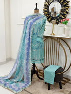 Ziya pakistani stitched cotton suit set