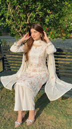 Riya Cotton Embroidered Suit