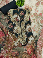 Silsila Glass Organza Hand Work Suit