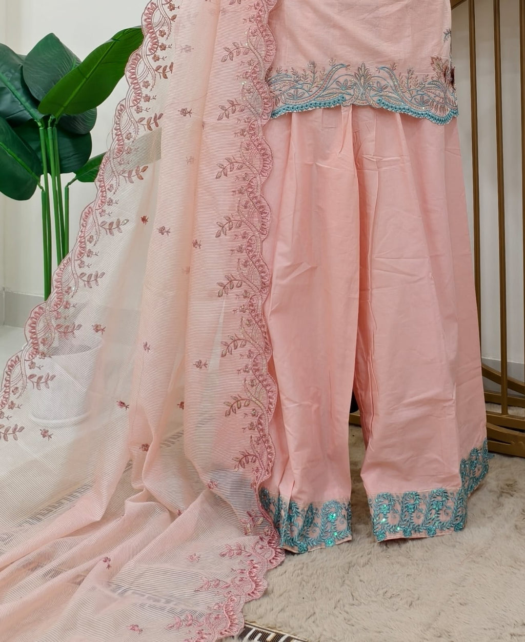 Noor Designer Pakistani Stitched Suit (color set 2)