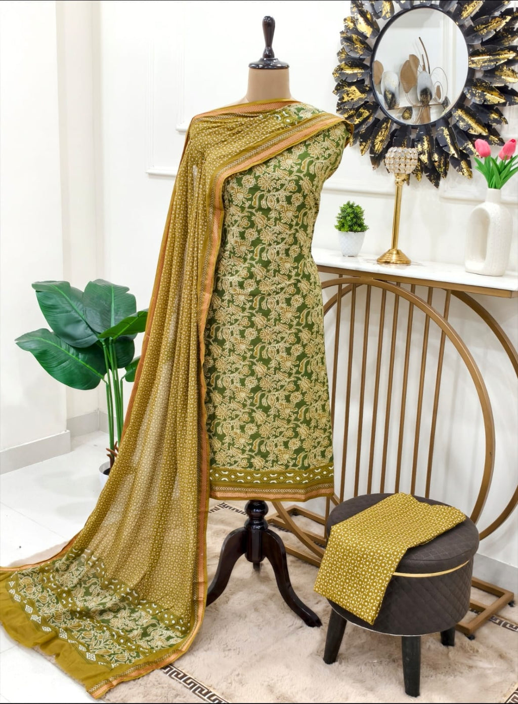 Samaira Beautiful Japuri Cotton Suit