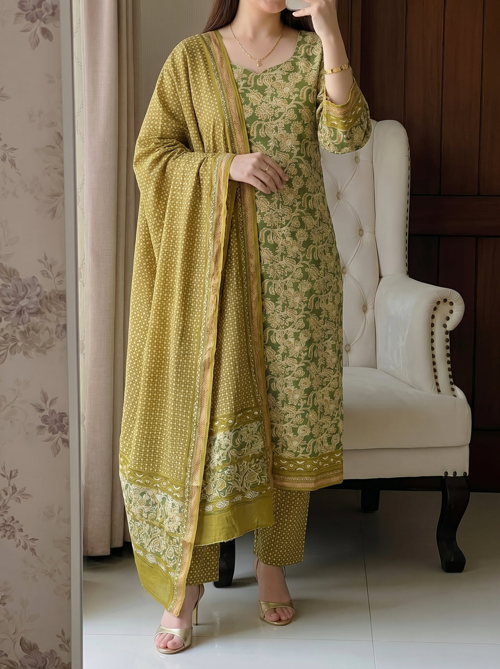 Samaira Beautiful Japuri Cotton Suit