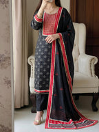 Indu Gajji Silk Suit